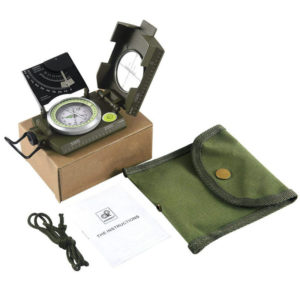 LENSMATIC COMPASS MAP OUTDOOR HIKING ADVENTURE KIDS ARMY SOLDIER SURVIVAL 