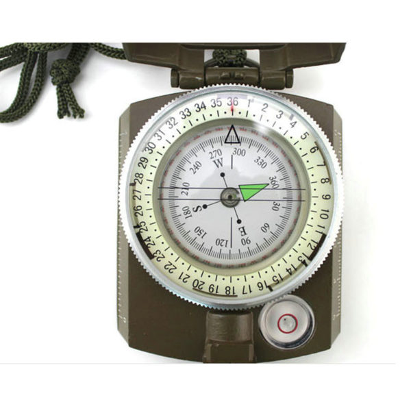 Army Military Alloy Luminous Lensatic Compass - Image 3