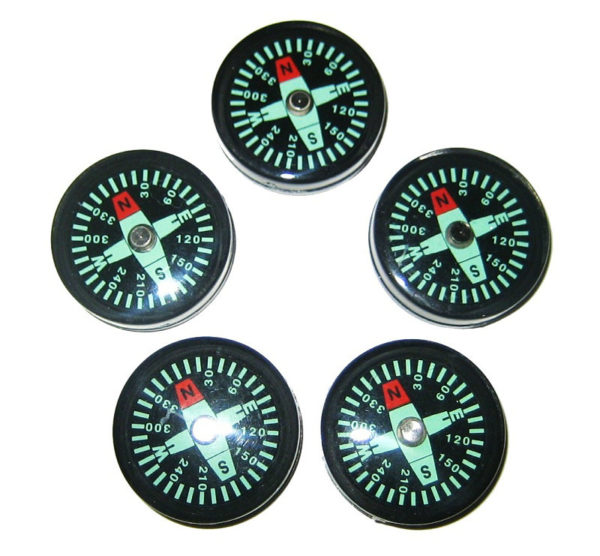 25mm Mini Liquid-filled Button Compass - Image 2