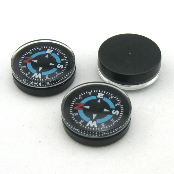 20mm Mini Liquid-filled Button Compass Mixed Colors - Image 2