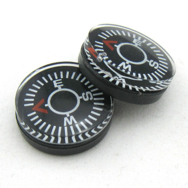 20mm Mini Liquid-filled Button Compass Mixed Colors - Image 5
