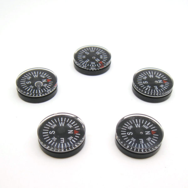 20mm Mini Liquid-filled Button Compass Mixed Colors - Image 6