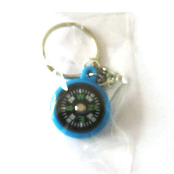 20mm Mini Button Compass Keychain Promotional Gift - Image 3