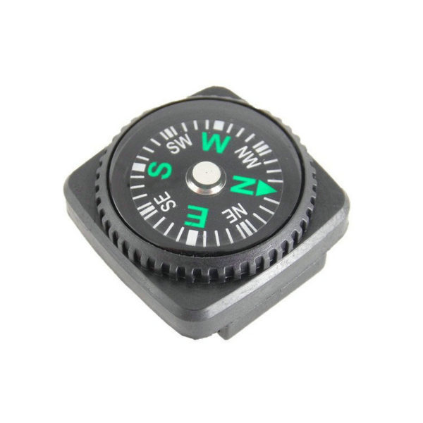 20mm Mini Survival Button Compass with Sleeve Paracord