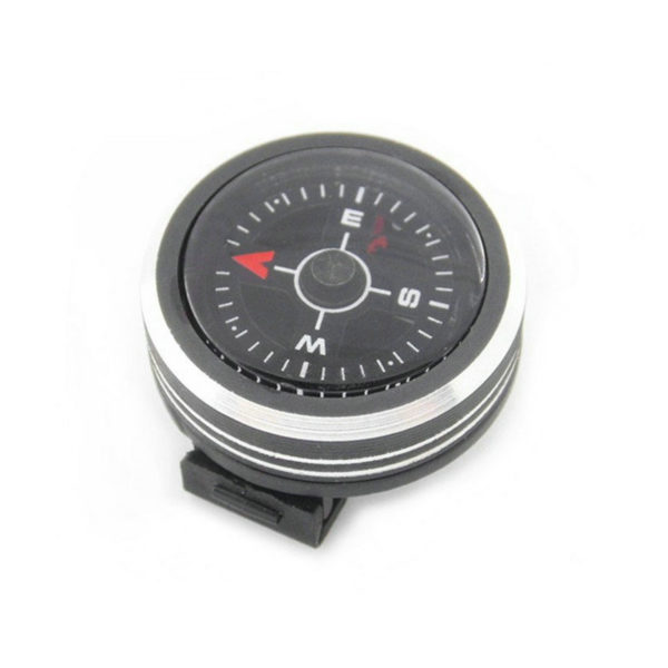 25mm Mini Button Paracord Compass with Metal Sleeve