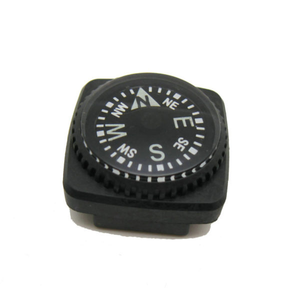 20mm Luminous Button Paracord Compass with Sleeve - Image 2