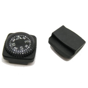 20mm Luminous Button Paracord Compass with Sleeve