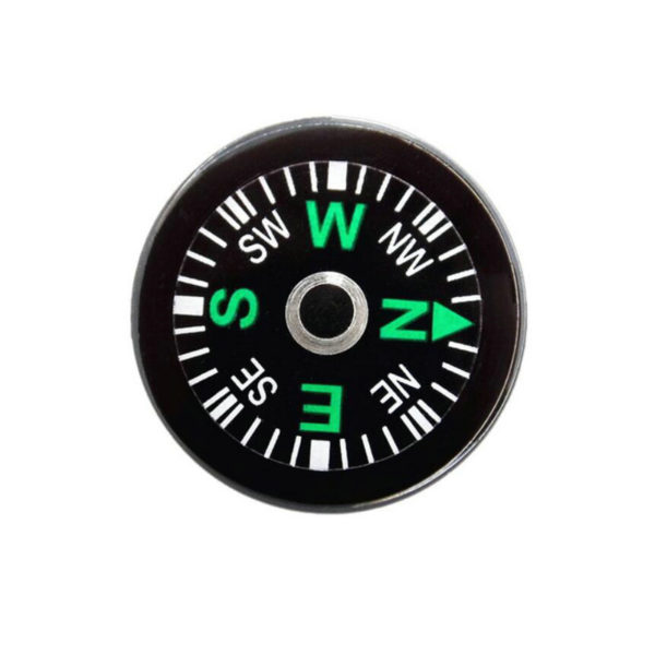 20mm Green Mini Liquid-filled Button Compass No Bubble