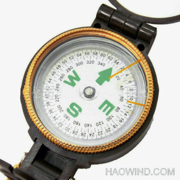 Multi Function Camouflage Army Military Luminous Compass - Image 4