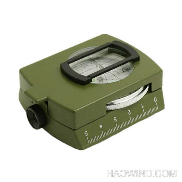 Multi Function Zinc Alloy Military Army Lensatic Compass - Image 4