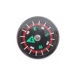 NEW 4x 20mm Glow in the Dark White Background Type 1 Button Compasses Mini 