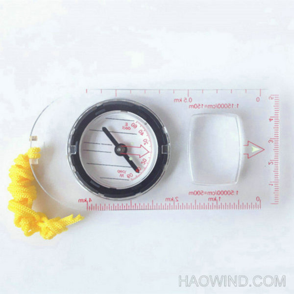 Acrylic Baseplate Map Compass Ruler Outdoor Explorer - Image 3