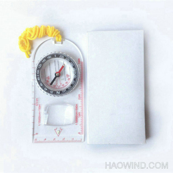 Acrylic Baseplate Map Compass Ruler Outdoor Explorer - Image 4