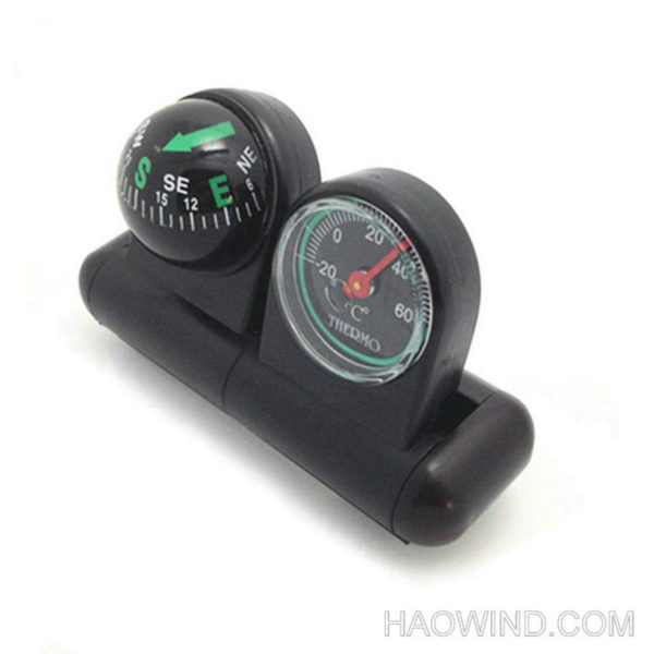 Professional Car Vehicle Compass Ball Thermometer - Image 3