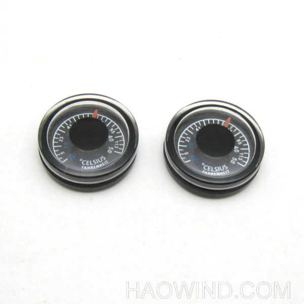 20mm Celsius Fahrenheit Mini Button Thermometer - Image 2