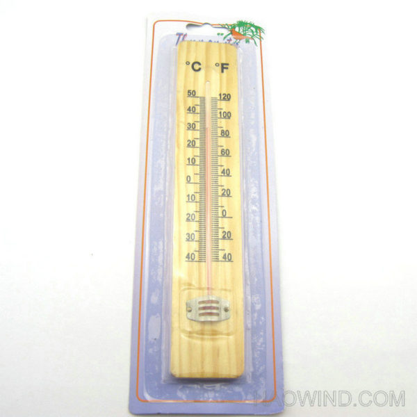 Celsius Fahrenheit Glass Thermometer for Indoor Home Use - Image 2